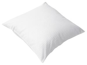 DADKA Povlak na polštář atlas grádl bílý proužek 0,4 cm Rozměr 40x50