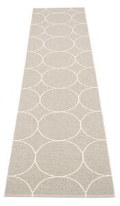 Krémový vnitřní a venkovní běhoun 70x300 cm Boo Linen – Pappelina