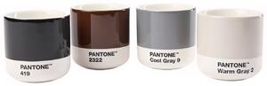 Sada čtyř barevných porcelánových hrnků Pantone 100 ml