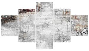 Obraz - Abstraktní texturované plátno (125x70 cm)