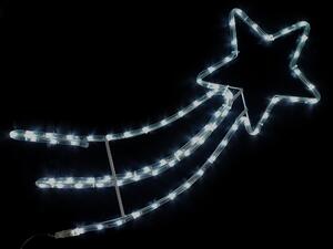 Vánoční LED dekorace, kometa, 70cm, různé barvy na výběr Barva: Modrá