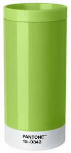 Zelený kovový termohrnek Pantone Green 15-0343 430 ml