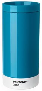 Modrý kovový cestovní hrnek Pantone Blue 2150 430 ml