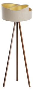 Stojací lampa GALAXY 1xE27/60W/230V béžová/wenge