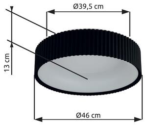 Stropní svítidlo LED 2700 / 4000 / 6000K čierna, biela IP20 GLOBO lighting KEMP 15924DS
