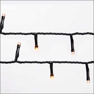 Vnitřní vánoční LED řetěz na baterie - teplá bílá, 2m, 20 LED