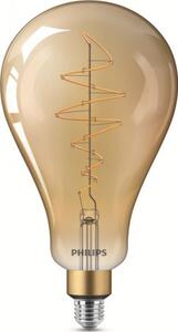 Vintage LED žárovka E27 A160 6,5W 470lm 2000K stmívatelné, gold - Philips