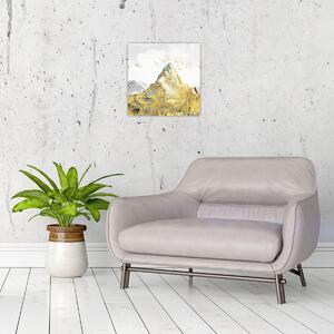 Obraz - Zlatá hora (30x30 cm)