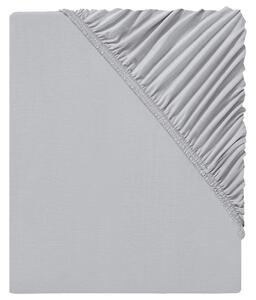 LIVARNO home Žerzejové napínací prostěradlo Modal, 140-160 x 200 cm (světle šedá) (100375950001)