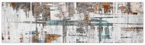 Obraz - Abstraktní tahy (170x50 cm)