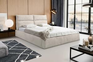 ČALOUNĚNÁ POSTEL, 180/200 cm, přírodní barvy MID.YOU - Postele s úložným prostorem, Online Only