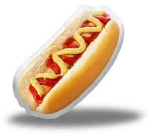 Sablio 3D polštář ve tvaru Hot dog