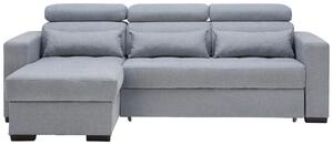ROHOVÁ SEDAČKA, textil, modrošedá Carryhome - Sedací soupravy