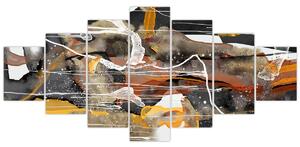 Obraz - Abstrakce (210x100 cm)