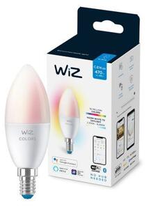WiZ LED žárovka E14 C37 4,9W 470lm 2200-6500K RGB IP20, stmívatelná