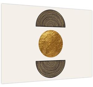 Obraz - Zlatý ornament N⁰1 (70x50 cm)