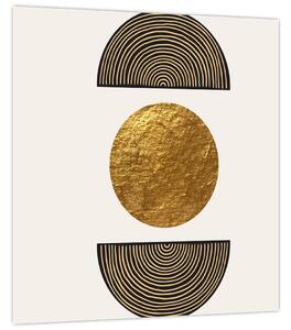 Obraz - Zlatý ornament N⁰1 (30x30 cm)