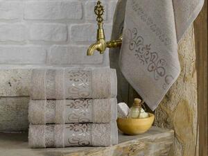 XPOSE® Bambusový ručník CATANIA - latté 50x90 cm