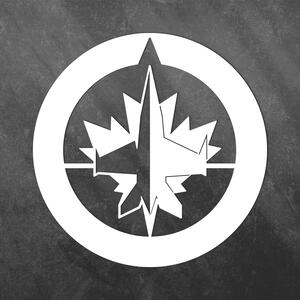 DUBLEZ | Dřevěné logo - Winnipeg Jets