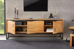 Televizní stolek MAMMUT ARTWORK 150 CM dubová dýha Nábytek | Obývací pokoj | Televizní stolky