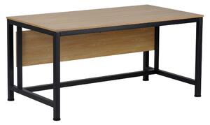 Psací stůl 120x80 cm Kilia (dub + černá)