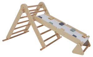Montessori Piklerové trojúhelník 3v1 Opi (přírodní)