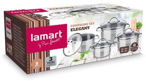 Lamart ELEGANT 8-dílná sada nádobí