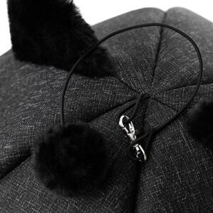 Budka pro kočku KITTY HEAD R1 černá