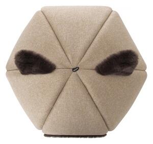 Budka pro kočku KITTY HEAD R1 béžová