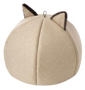 Budka pro kočku KITTY HEAD R1 béžová