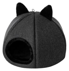 Budka pro kočku KITTY HEAD R1 černá