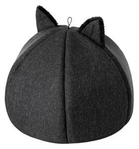 Budka pro kočku KITTY HEAD R1 černá