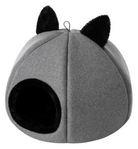 Budka pro kočku KITTY HEAD R1 grafitová