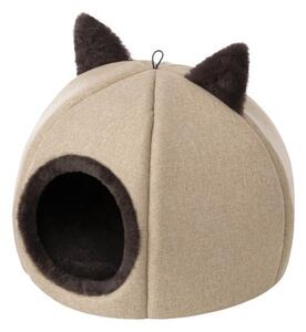 Budka pro kočku KITTY HEAD R1 béžová