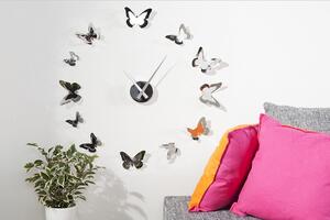 Designové nástěnné hodiny - Motýli