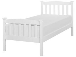Jednolůžková postel 90 cm GERNE (s roštem) (bílá). 1007294