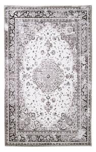 Koberec Havana, chenille polyester, černobílý, 160×230 cm – House Nordic