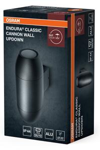Osram - Venkovní nástěnné svítidlo CANNON 2xGU10/35W/230V IP44