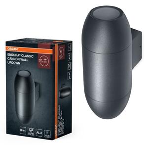 Osram - Venkovní nástěnné svítidlo CANNON 2xGU10/35W/230V IP44