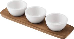 Villeroy & Boch 10-4130-9023 Misky na omáčky a dipy Artesano Original s podnosem 4 díly