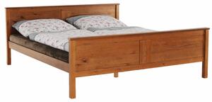 Manželská postel 180 cm Prova (dub) (s roštem)
