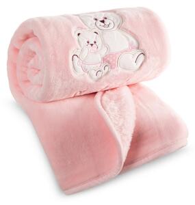 Dětská deka Pierre Cardin BABY 3 růžová