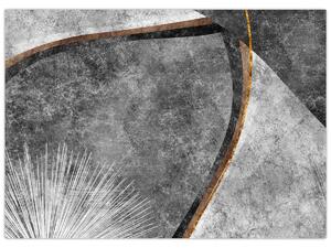 Obraz - Abstrakce v betonu (70x50 cm)