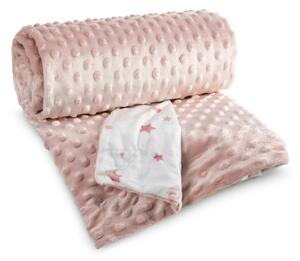 Dětská deka Pierre Cardin BABY 5 růžová / krémová