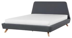 Manželská postel 160 cm VENITO (s roštem) (šedá). 1007553