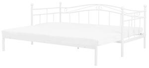 Rozkládací postel 90 cm TULO (s roštem) (bílá). 1007539