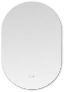Zuma Line zrcadlo 50x70 cm oválný s osvětlením s vyhřívací podložkou D3002