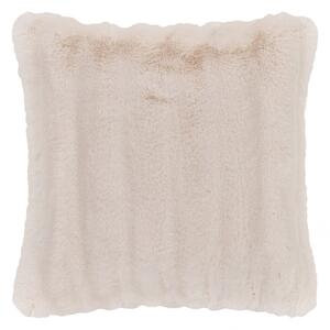 Polštář Galena, umělá kožešina, bílá, 45×45 cm – House Nordic