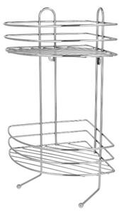 Livarno® Koupelnová polička (hranatý chrom) (100408663001)