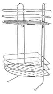 Livarno® Koupelnová polička (hranatý chrom) (100408663001)